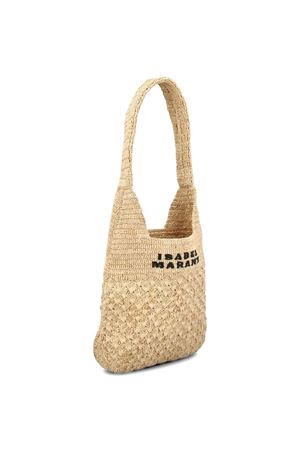 Beige raffia tote bag ISABEL MARANT | PP0181FAB1X17MNABK